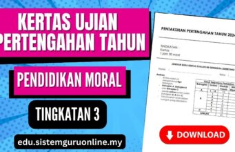 Download Kertas Ujian Pertengahan Tahun Pendidikan Moral Tingkatan 3 PDF Sekolah Menengah Ujian Pertengahan Tahun Pendidikan Moral Tingkatan 3