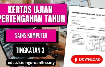 Download Kertas Ujian Pertengahan Tahun Sains Komputer Tingkatan 3 PDF Sekolah Menengah Ujian Pertengahan Tahun Sains Komputer Tingkatan 3