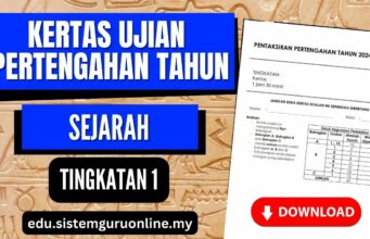 Download Kertas Ujian Pertengahan Tahun Sejarah Tingkatan 1 PDF Sekolah Menengah Ujian Pertengahan Tahun Sejarah Tingkatan 1
