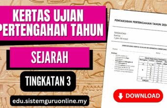 Download Kertas Ujian Pertengahan Tahun Sejarah Tingkatan 3 PDF Sekolah Menengah Ujian Pertengahan Tahun Sejarah Tingkatan 3