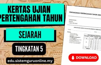 Download Kertas Ujian Pertengahan Tahun Sejarah Tingkatan 5 PDF Sekolah Menengah Ujian Pertengahan Tahun Sejarah Tingkatan 5