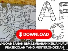 Download Bahan BBM Lembaran Kerja Huruf ABC Prasekolah yang Menyeronokkan Download Bahan BBM Lembaran Kerja Huruf ABC Prasekolah yang Menyeronokkan